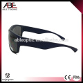 High Quality Cheap Custom shiny black frame and temple sunglasses